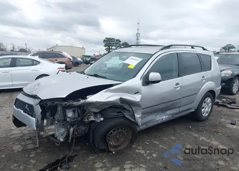 2011 Mitsubishi Outlander Es из США, поврежденный, VIN JA4AS2AW4BU030783